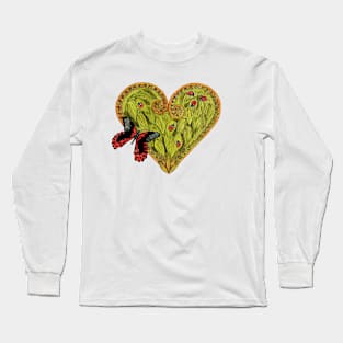 The Heart of Nature (Gold) Long Sleeve T-Shirt